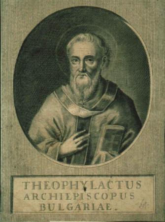 Theophylactus archiepiscopus Bulgariae